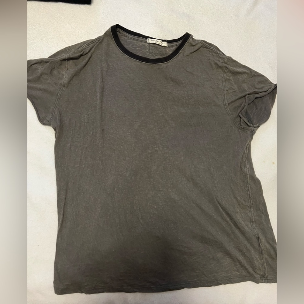 Free People Oversized Tee Shirt